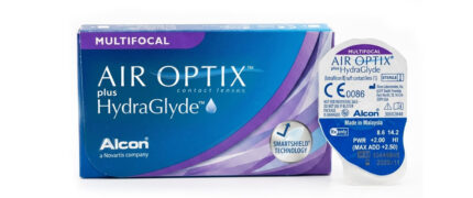 Alcon Air Optix Plus HydraGlyde Multifocal (6 Φακοί + 1 Δώρο) - Φακοί Επαφής