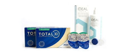 Πακέτο Alcon Total30 Astigmatism (2 x 6 Φακοί + 2 Δώρο + Ideal 360ml) - Φακοί Επαφής