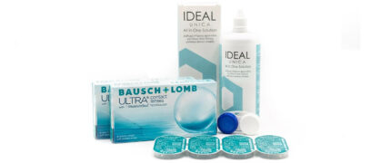 Πακέτο Bausch & Lomb Ultra (2 x 6 Φακοί + 4 Δώρο + Ideal 360ml) - Φακοί Επαφής