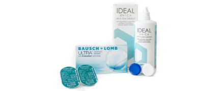 Πακέτο Bausch & Lomb Ultra (6 Φακοί + 2 Δώρο + Ideal 360ml) - Φακοί Επαφής